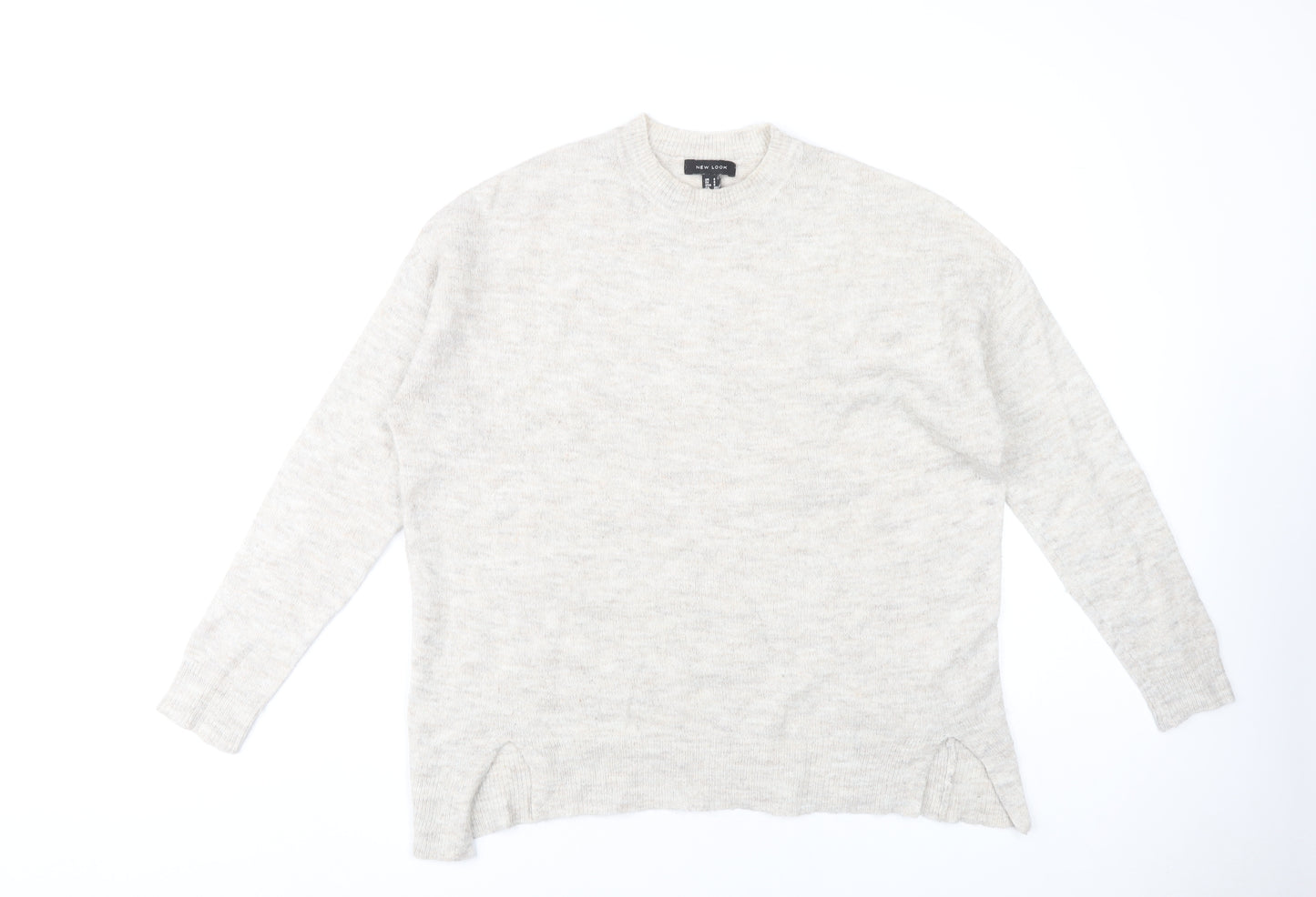 New Look Women's Ivory Pullover Jumper S