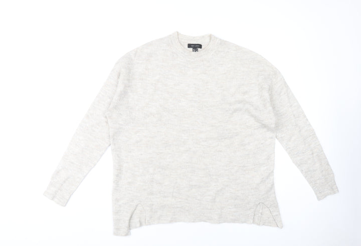 New Look Women's Ivory Pullover Jumper S