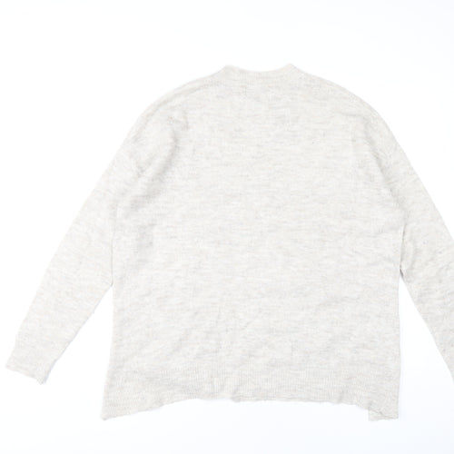 New Look Women's Ivory Pullover Jumper S