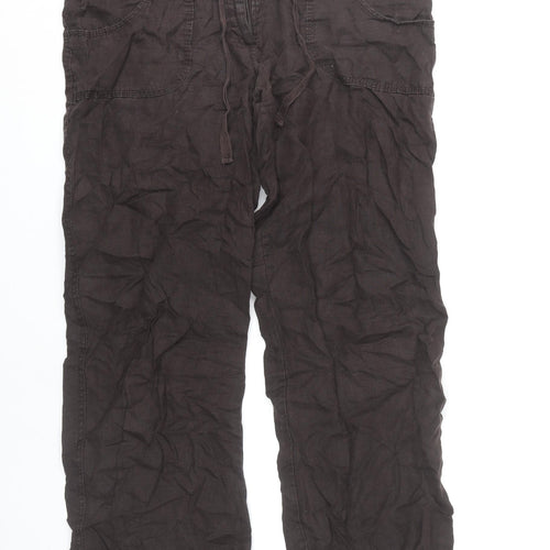 Denim Co Women's Brown Trousers Size 12