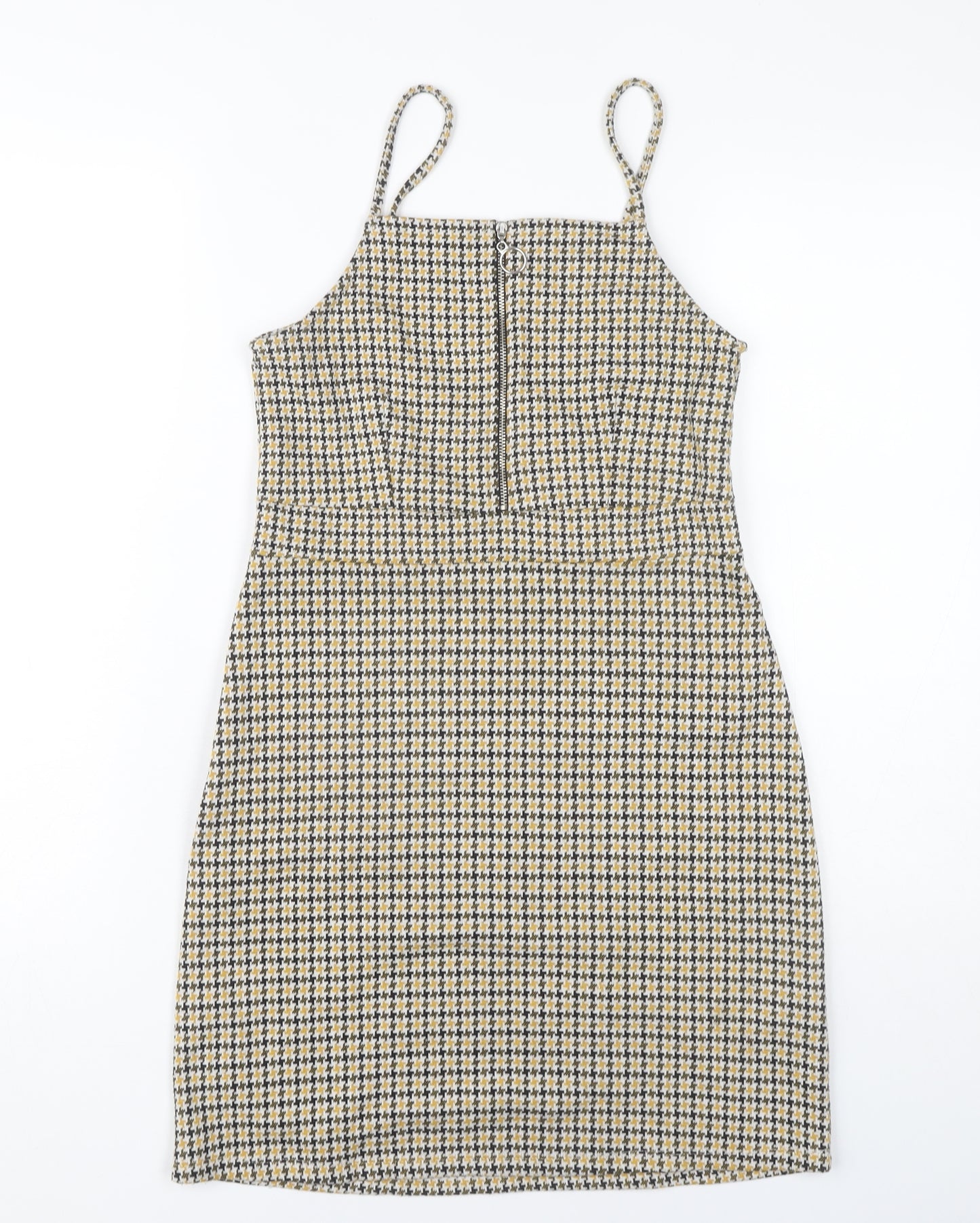 New Look Women's Multicoloured Strappy Sheath Dress, Size 8