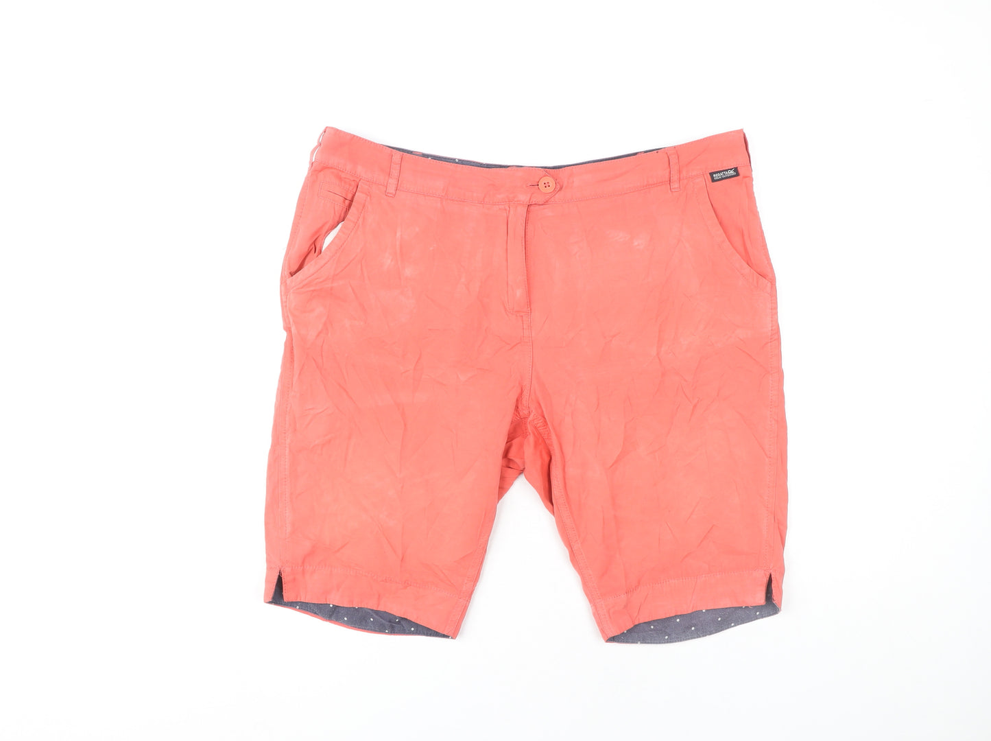 Regatta Women's Red Chino Shorts Size 16