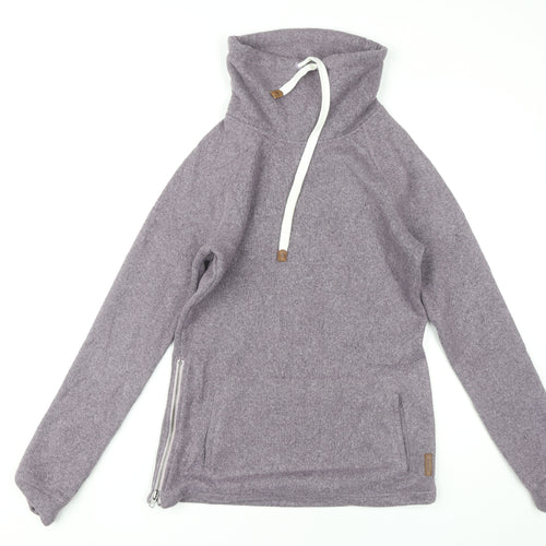 Roots Women's XS Purple Pullover Sweatshirt Hoodie