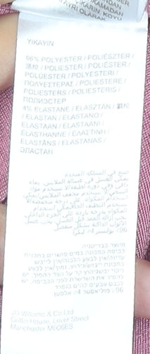 Julipa Women's Pink Basic T-Shirt, Size 16 Casual