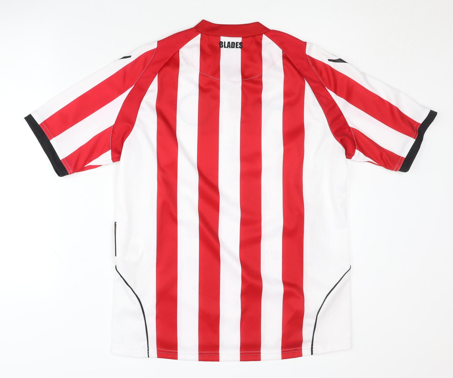 Macron Sheffield United Home Shirt XL Red Signed Adult Football Jersey