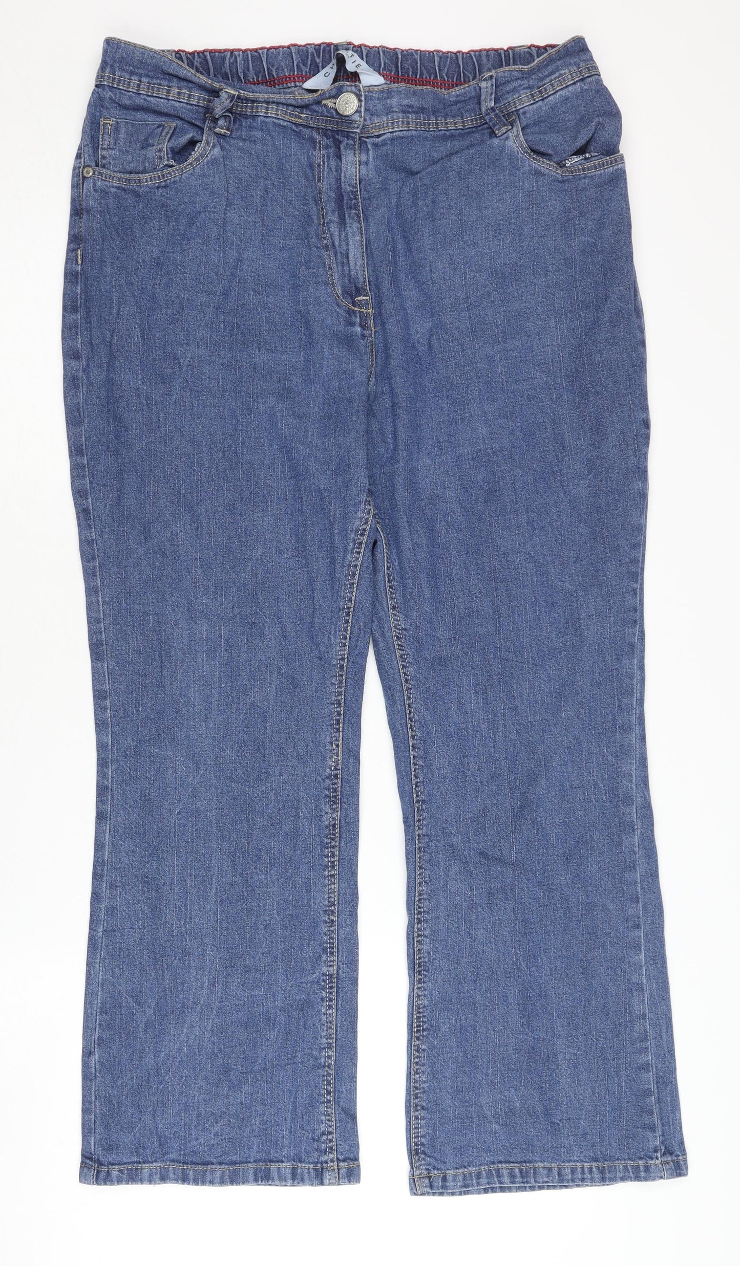 Anthology Women's Blue Bootcut Jeans Size 16