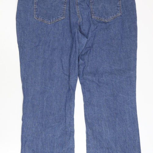 Anthology Women's Blue Bootcut Jeans Size 16