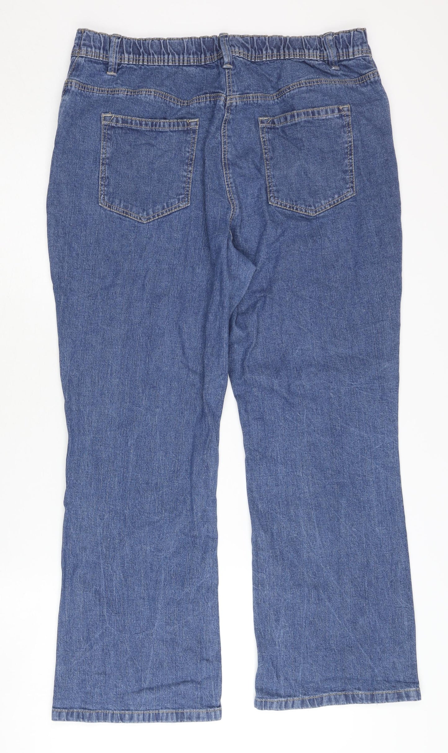 Anthology Women's Blue Bootcut Jeans Size 16