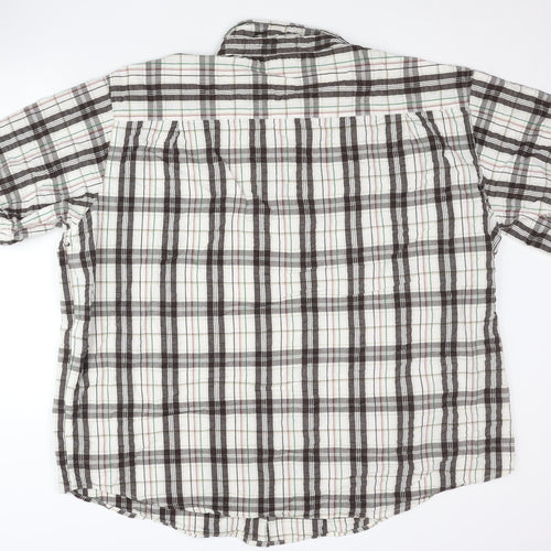 Cotton Traders Men's 4XL Multicoloured Plaid Shirt