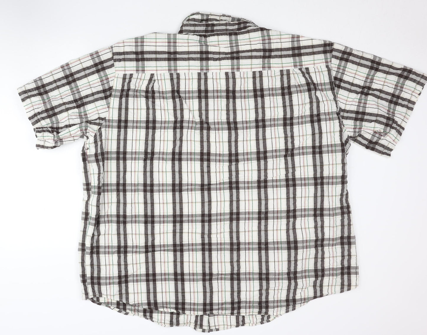 Cotton Traders Men's 4XL Multicoloured Plaid Shirt