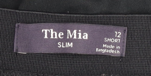 Marks & Spencer Women's Black Cropped Trousers Size 12