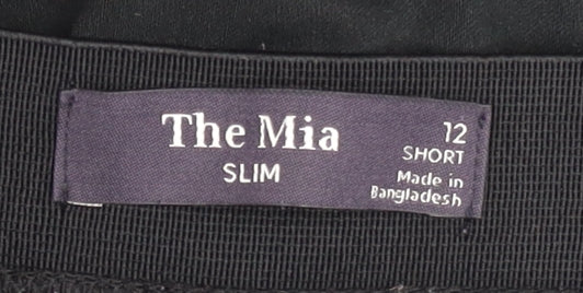 Marks & Spencer Women's Black Cropped Trousers Size 12