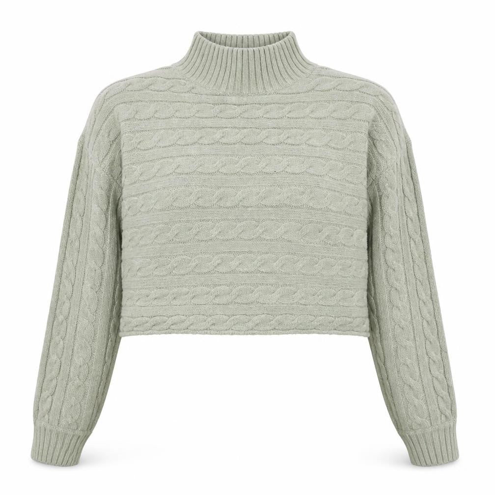 Front view of New Look Women’s Green jumper M