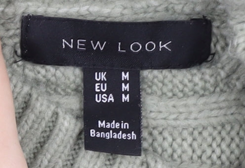 New Look Women’s Green Pullover Jumper M