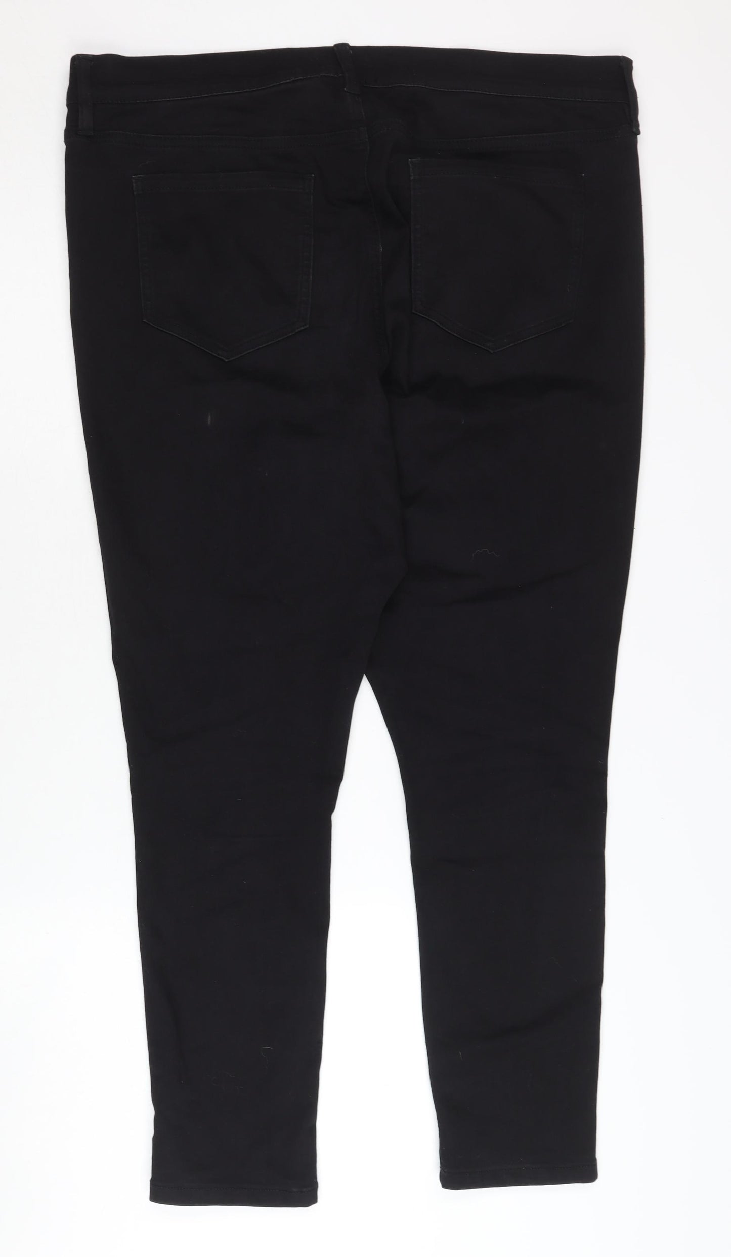 F&F Women's Black Skinny Plus Size 20 Jeans