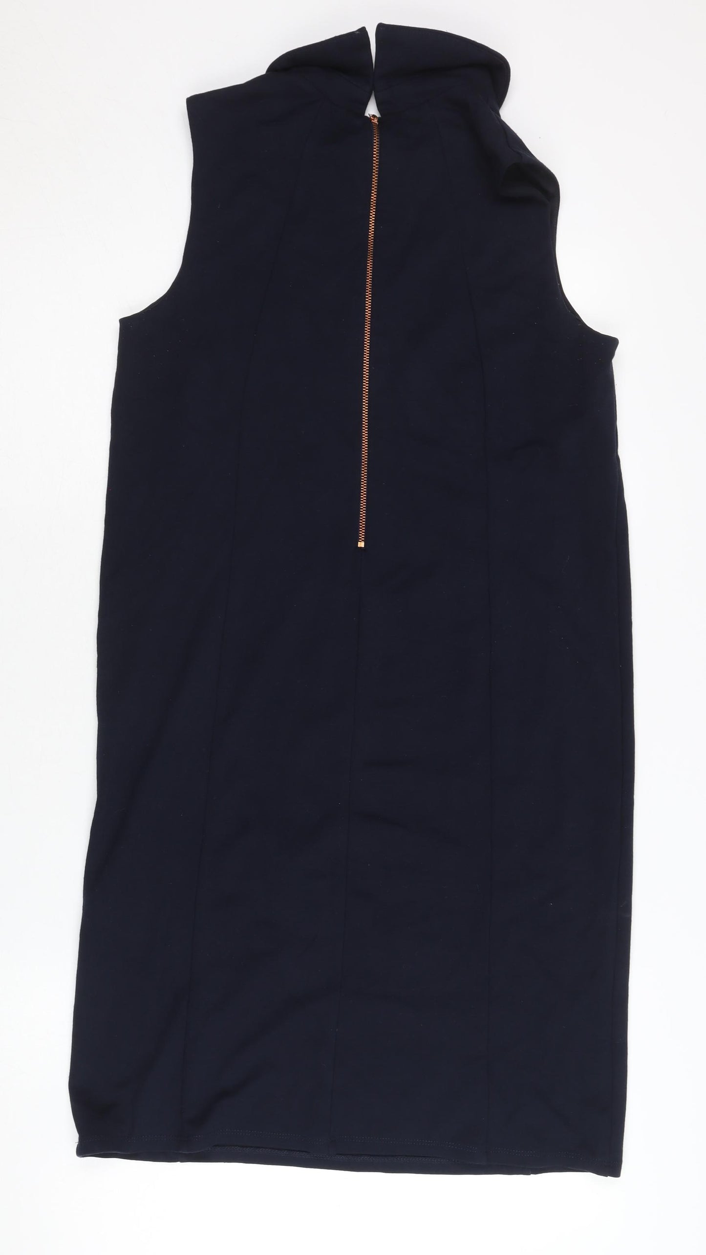 Phase Eight Women Black Size 12 Sleeveless Sheath Dress