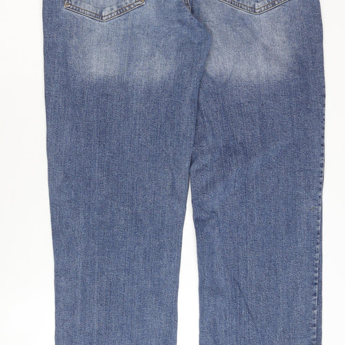 F&F Men's Blue Straight Leg Jeans 36R