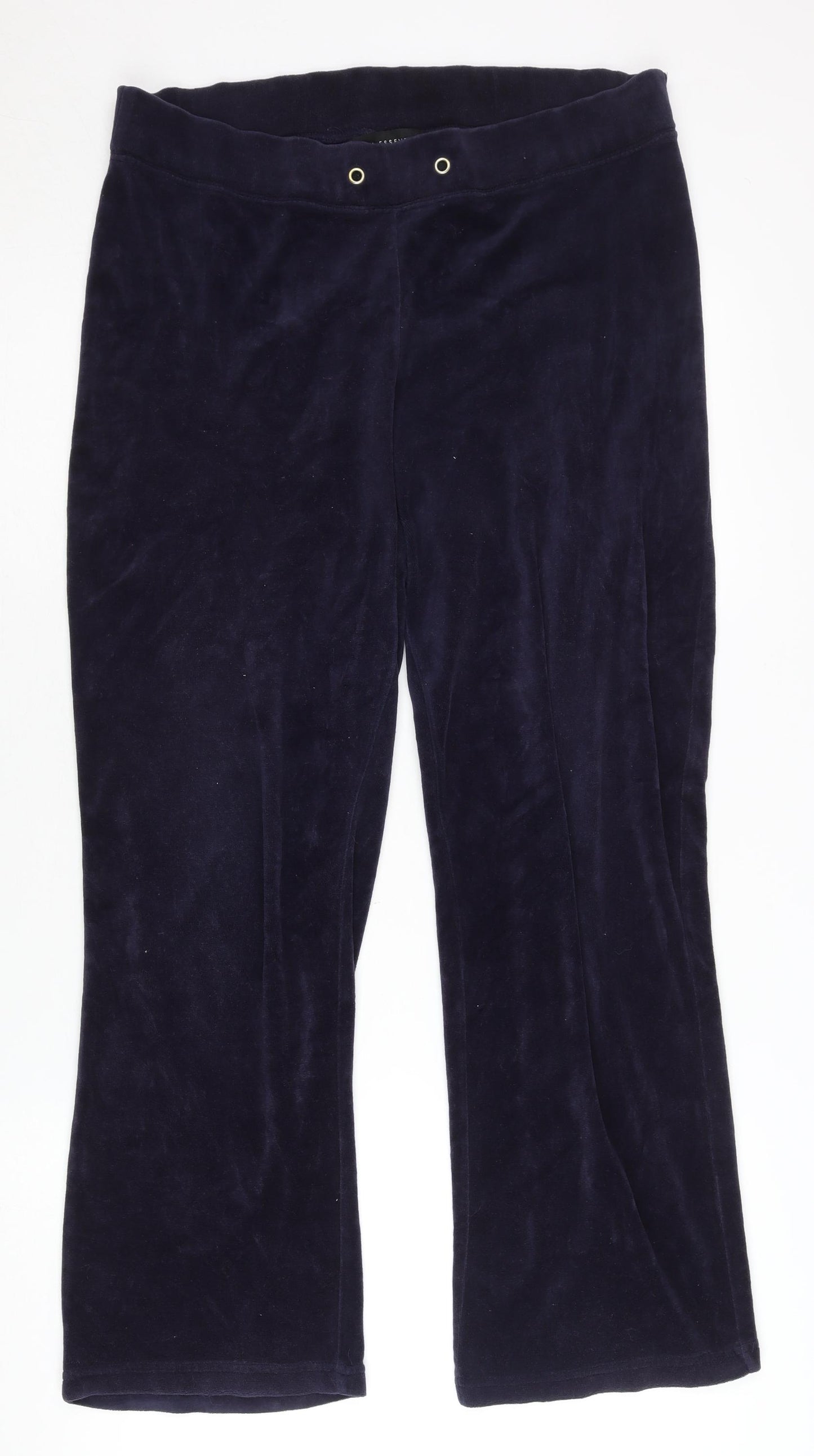 BM-Essentials Women's Blue Trousers Size S
