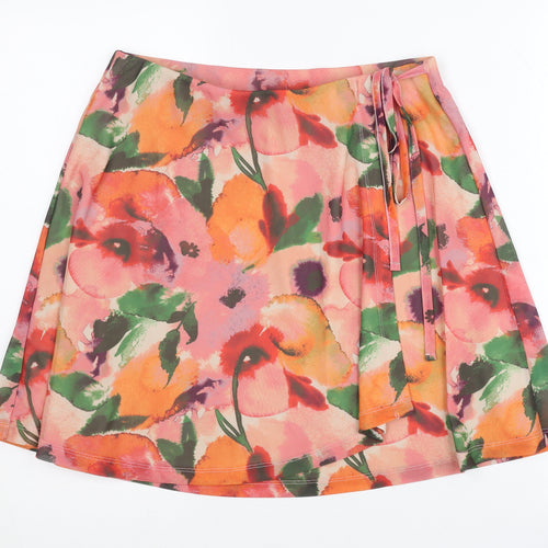 Next Women's Multicoloured A-Line Skirt Size 10