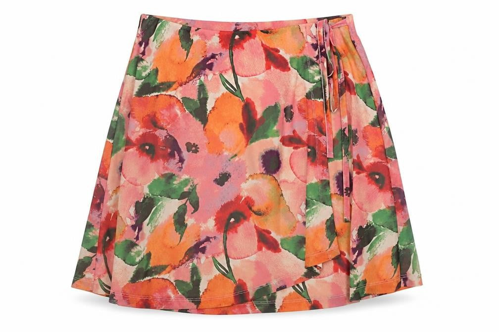 Front view of Next Women's Multicoloured A-Line Skirt, size 10