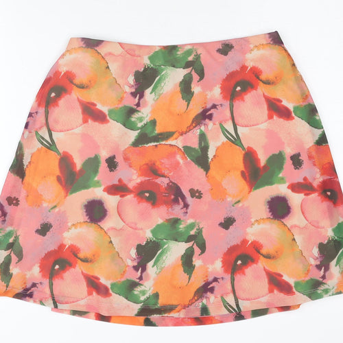 Next Women's Multicoloured A-Line Skirt Size 10