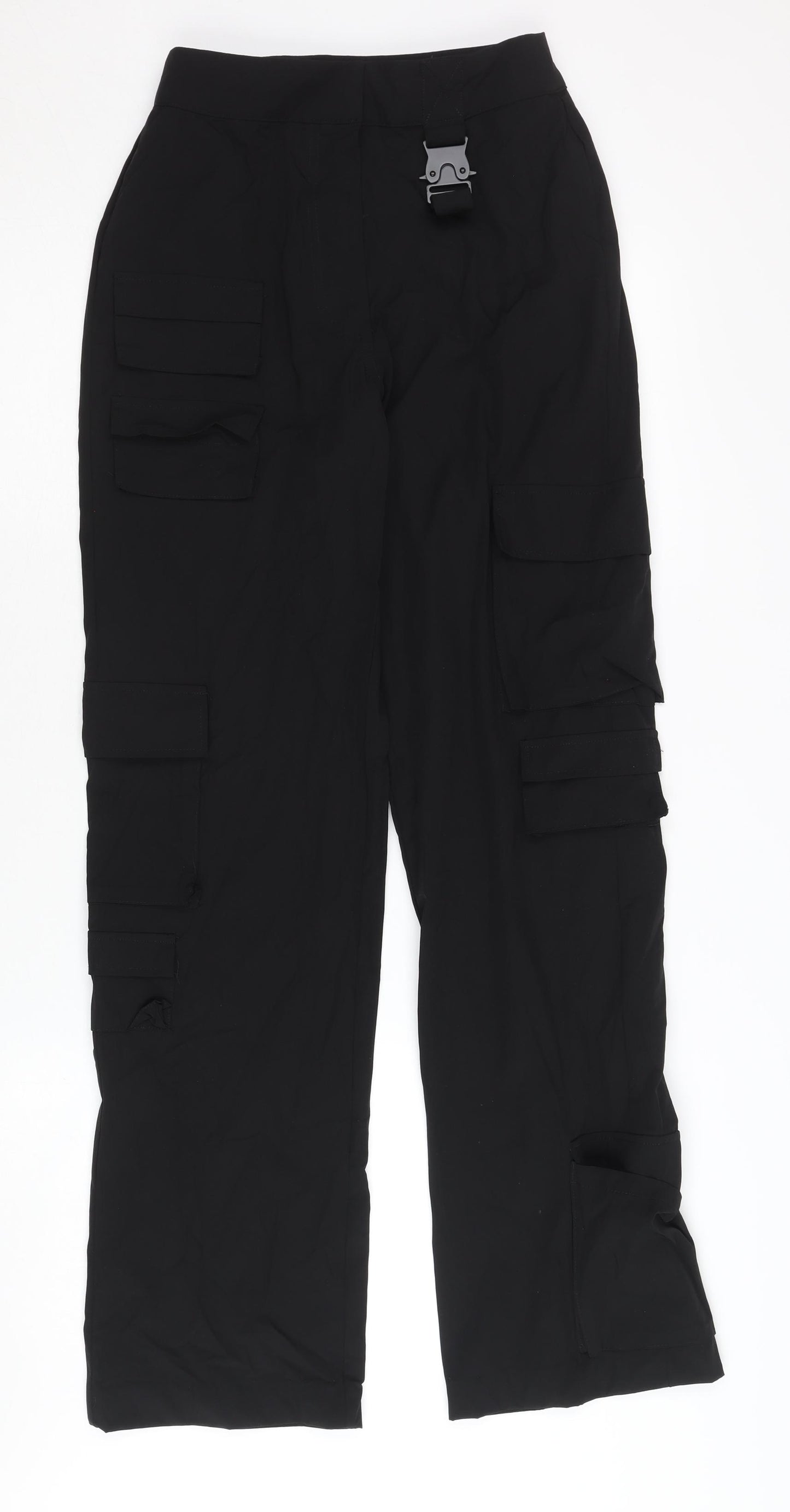 Couture Women's Black Cargo Trousers, UK 4