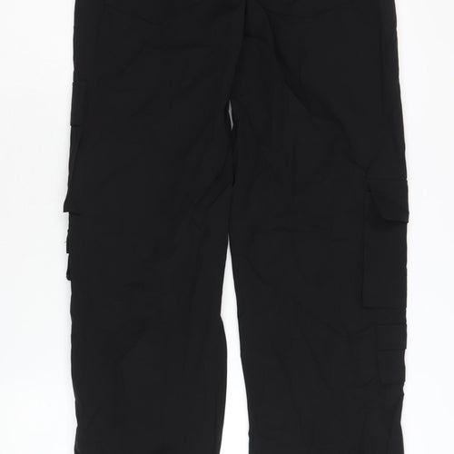 Couture Women's Black Cargo Trousers, UK 4