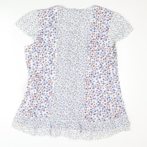 Marks and Spencer Women's Multicoloured Floral Blouse, Size 16