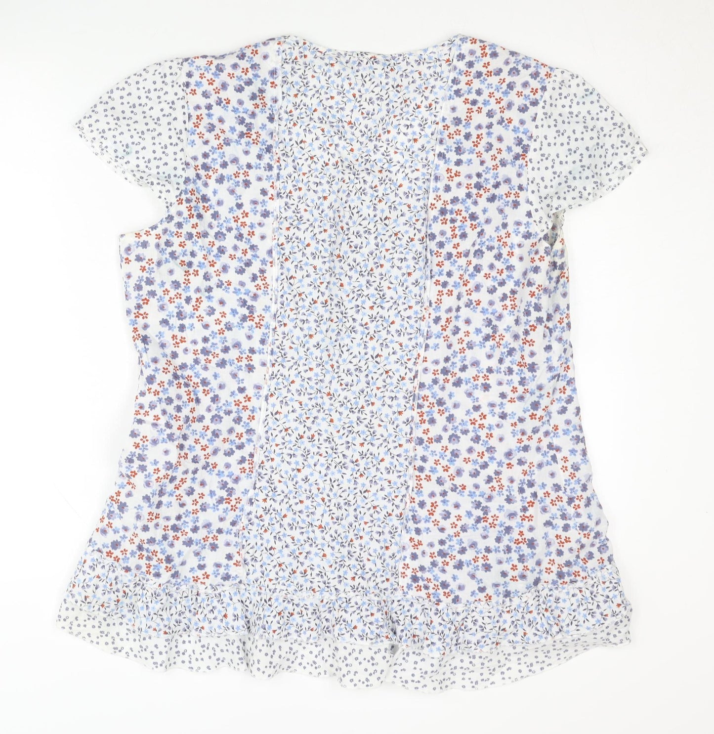 Marks and Spencer Women's Multicoloured Floral Blouse, Size 16