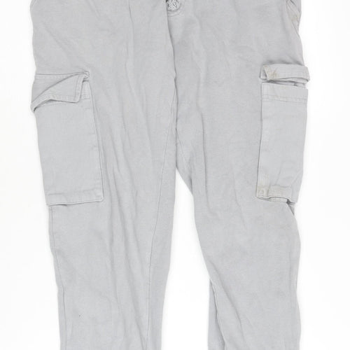 Topman XS Grey Jogger Trousers for Men