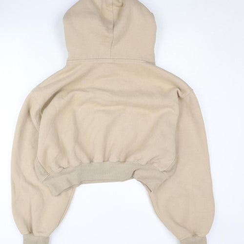 ARI Beige Women's Pullover Hoodie, Size L