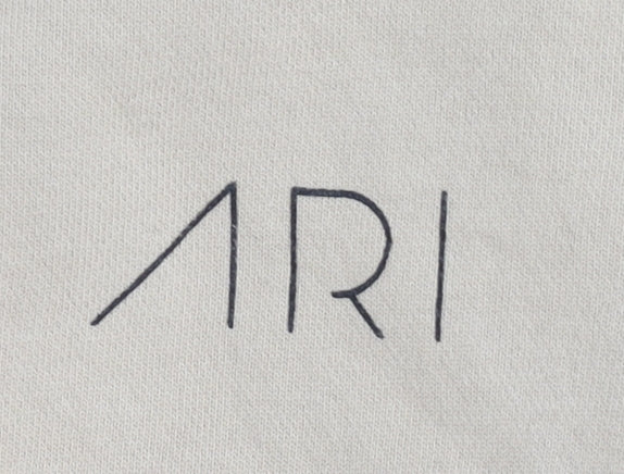 ARI Beige Women's Pullover Hoodie, Size L