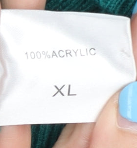 Emreco Women's Green XL Knit Jumper