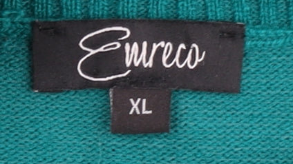 Emreco Women's Green XL Knit Jumper