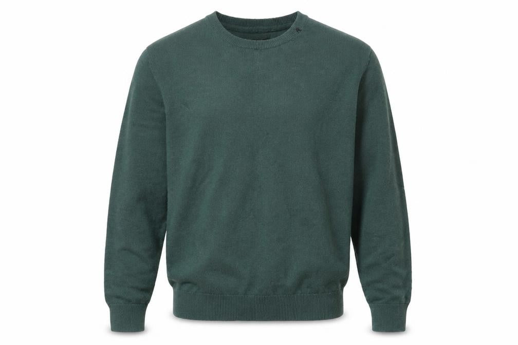 Front view of Replay Men's Green jumper L Size