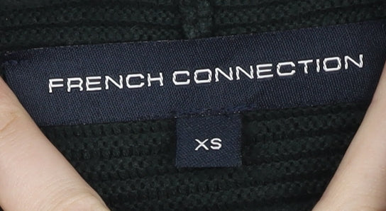 French Connection Women's Black XS Mock Neck Jumper