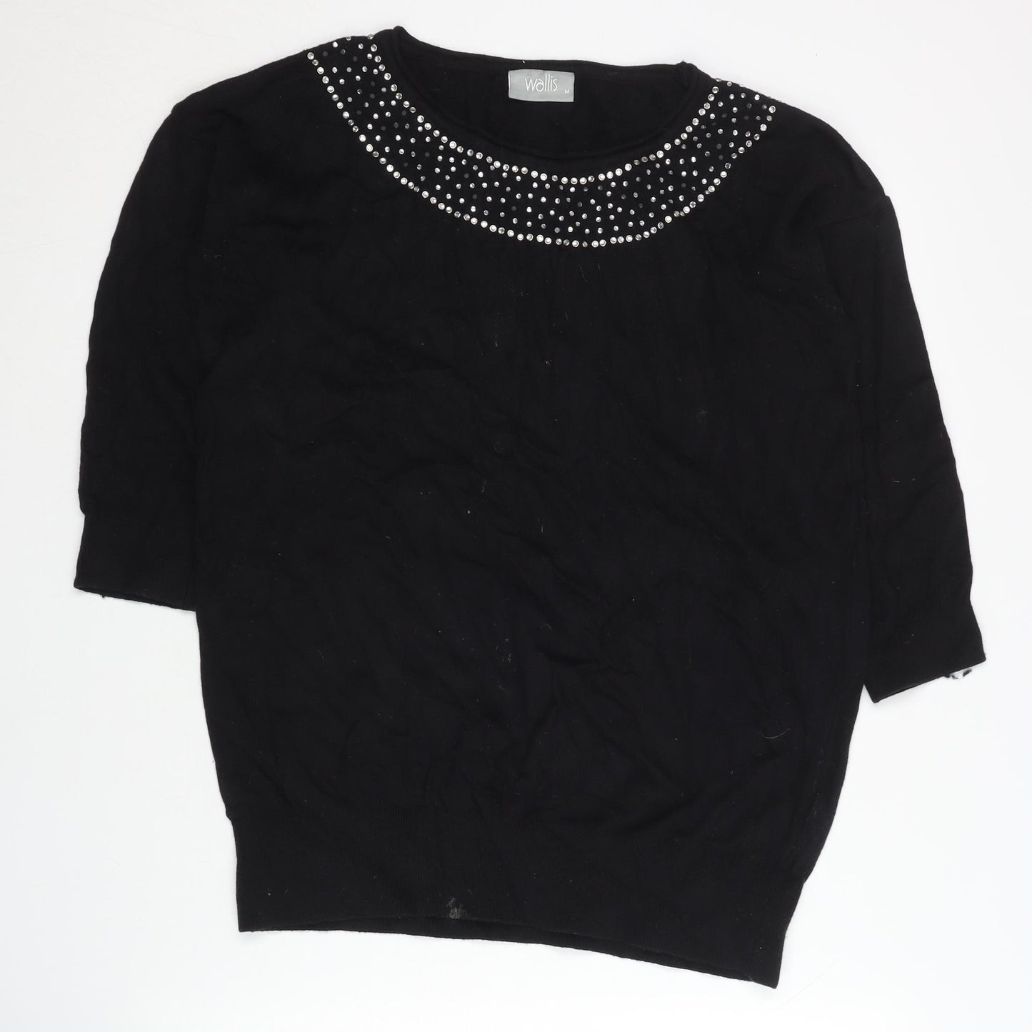 Wallis Women's Black Pullover Jumper M