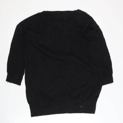 Wallis Women's Black Pullover Jumper M