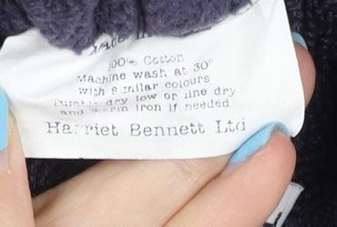 Harriet Bennett Women's Blue Terry Shorts L