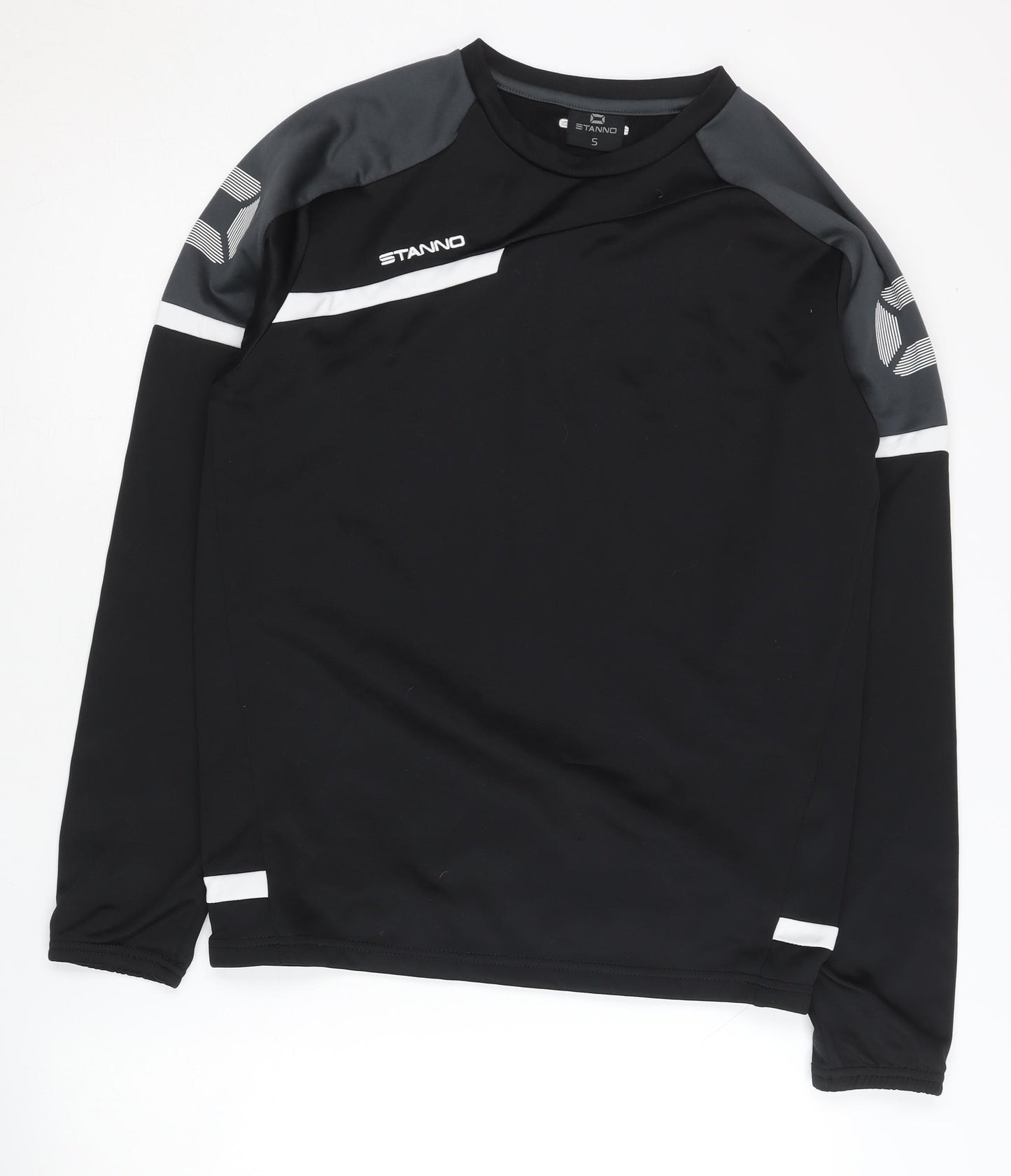 Stanno Men's Black Pullover - Size S, Polyester
