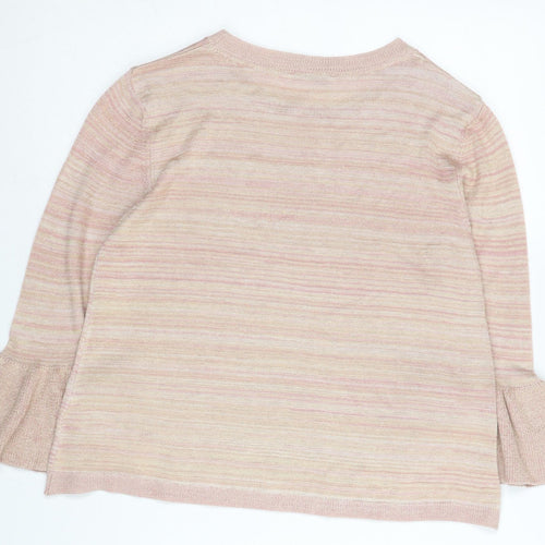 Marks and Spencer Women's Pink 3/4 Sleeve Jumper