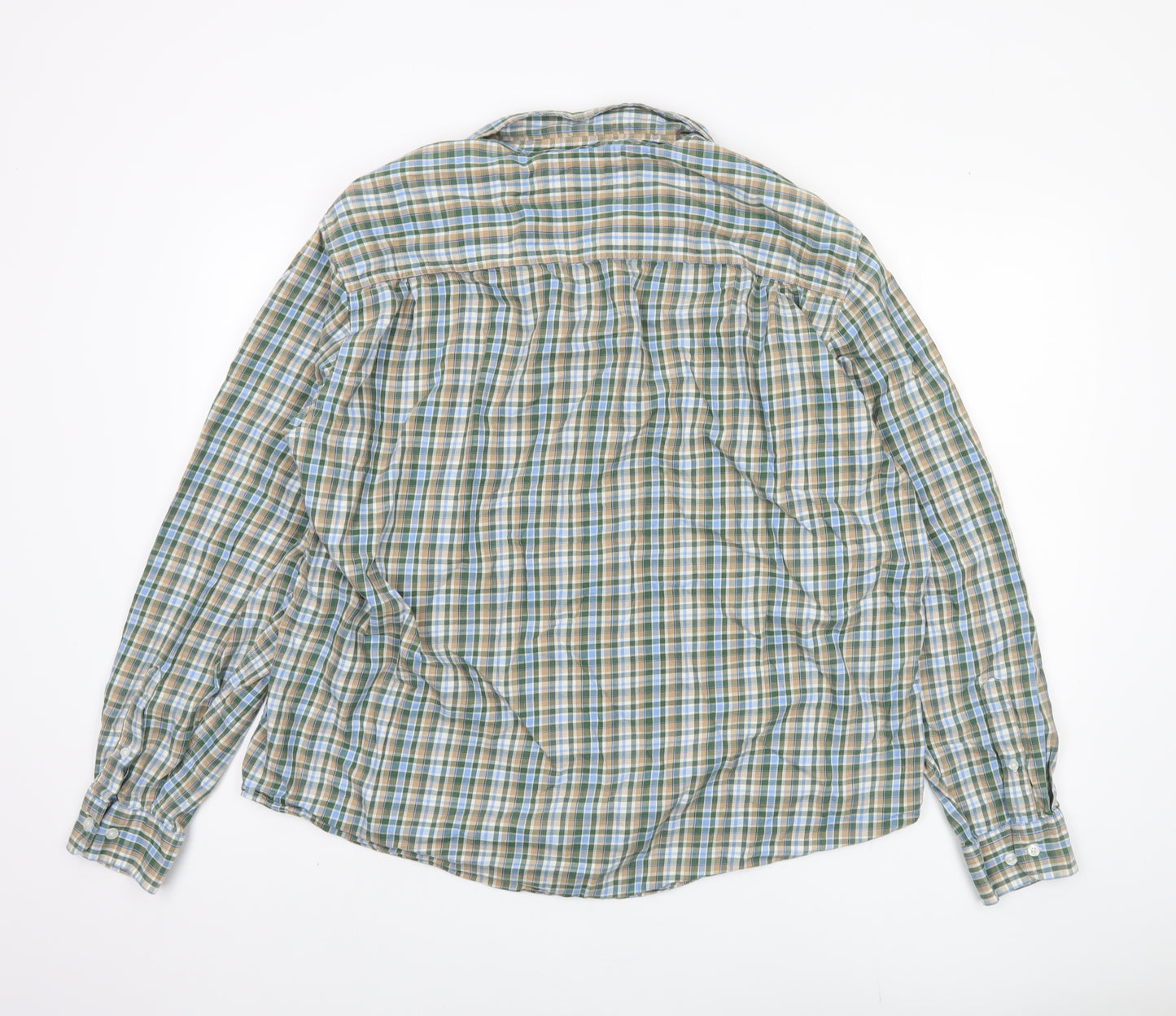 Lincoln Men's Multicoloured Plaid 2XL Button-Up Shirt