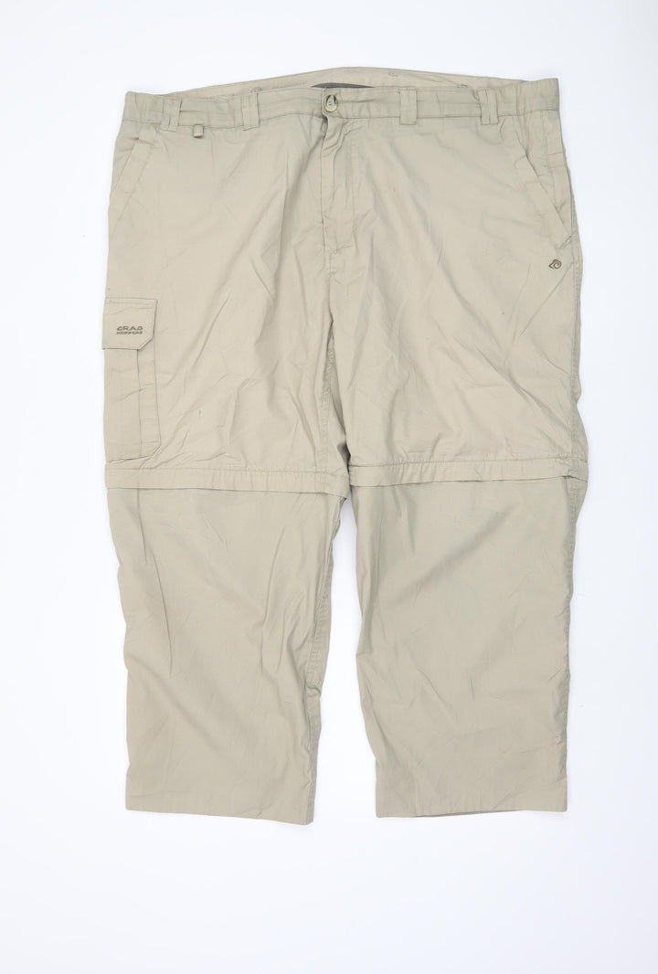 Craghoppers Men's Beige Cargo Trousers Size S