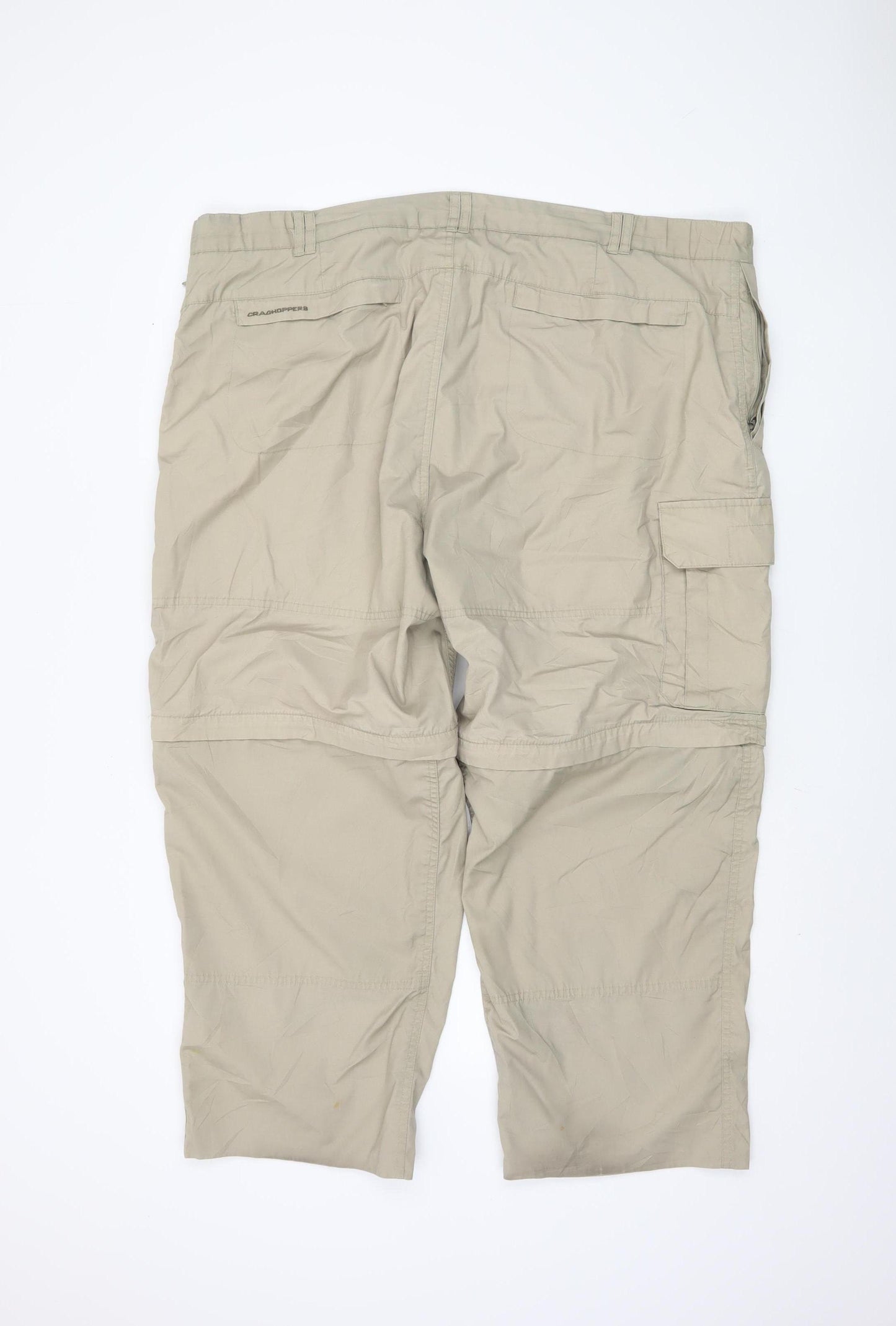 Craghoppers Men's Beige Cargo Trousers Size S