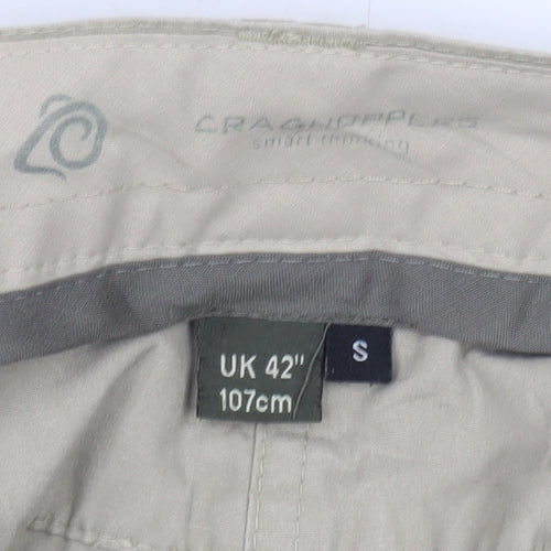 Craghoppers Men's Beige Cargo Trousers Size S