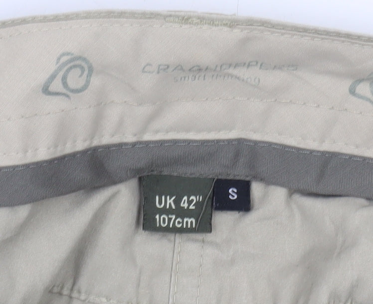 Craghoppers Men's Beige Cargo Trousers Size S