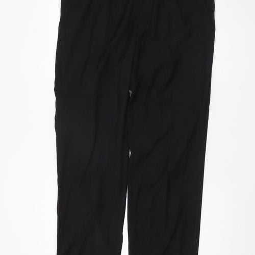 Marks and Spencer Black Men's Trousers, Size 34, Formal Wear