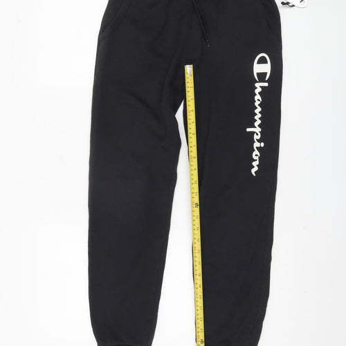 Champion Teens Black Jogger Trousers, Size L