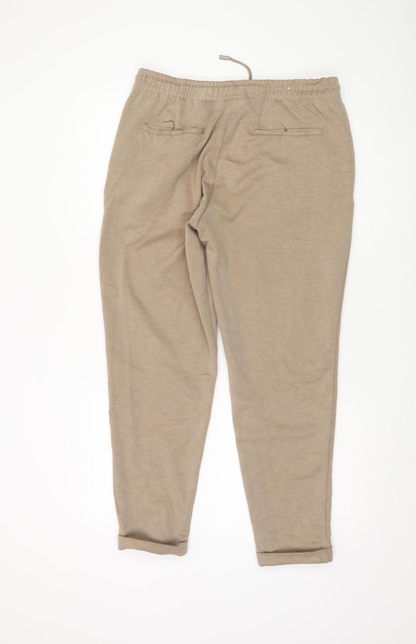 Zara Women's Beige Joggers - Size 32