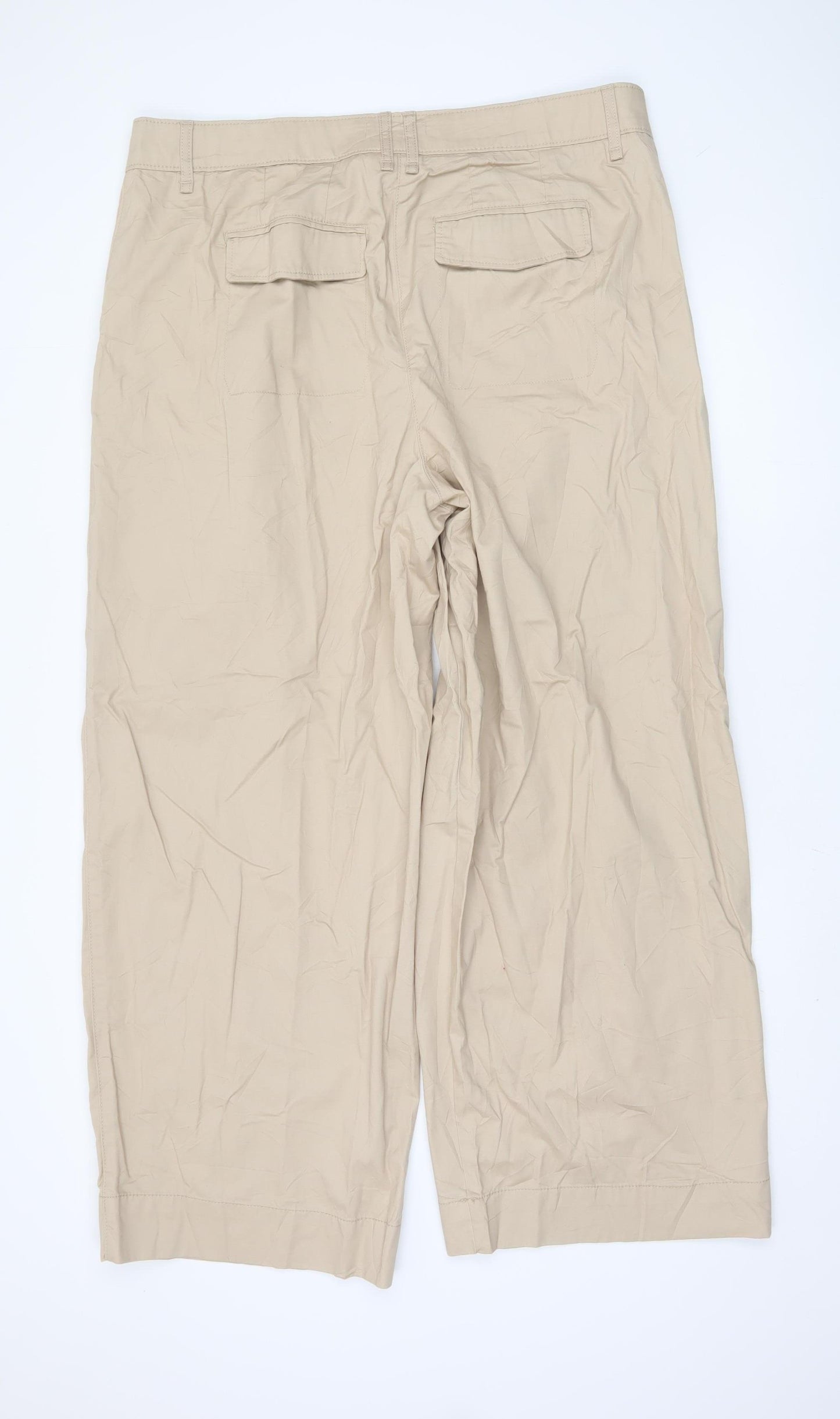 Marks and Spencer Women's Beige Trousers, Size 20